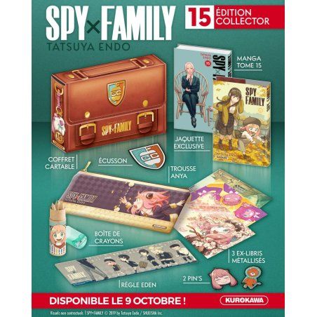 STOCKJBE1 - A VENIR SPY x FAMILY - Tome 15 - EDITION COLLECTOR