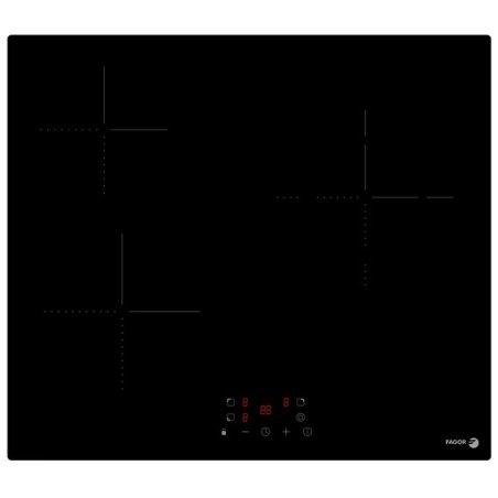 Fagor FAV3536 plaque Noir Intégré 60 cm Céramique 3 zone(s)