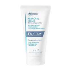 Ducray Keracnyl Repair Face Cream for Acne-Prone Skin 50ml