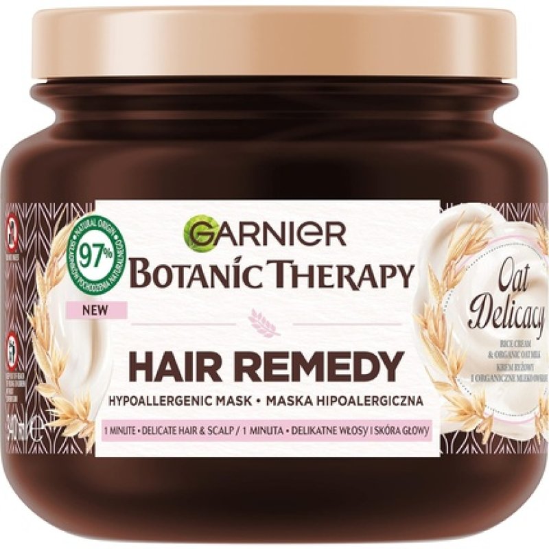 Garnier Hypoallergenic Hair Mask with Oat Milk and Rice Cream 340ml