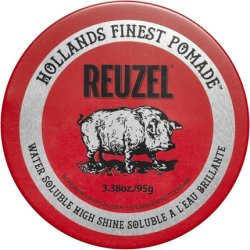 Reuzel Red Pomade Medium Hold High Shine Pomade for Men