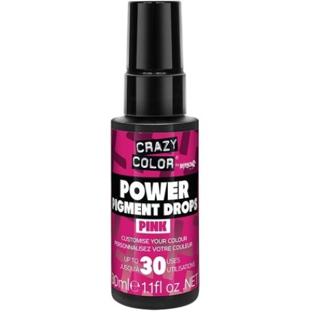 Crazy Color Pink Power Pigments Ultra Concentrated Custom Toner & Semi-Permanent Dye 30ml