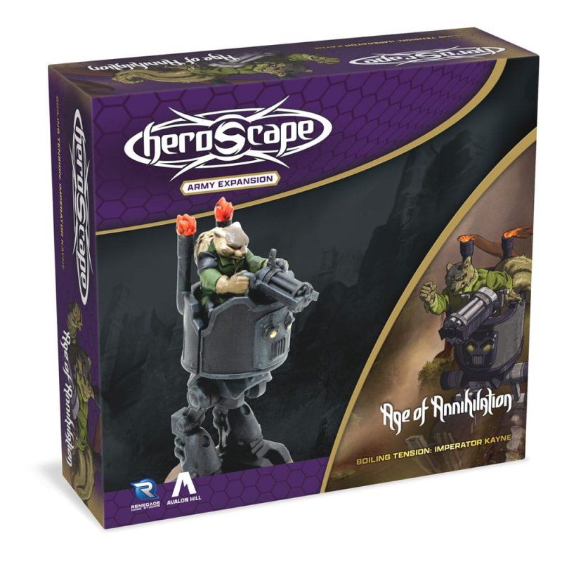 Heroscape Expansion de l'armée Boiling Tension: Imperator Kayne *ANGLAIS*