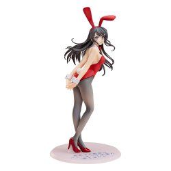 Rascal Does Not Dream of Bunny Girl Senpai statuette 1/7 Mai Sakurajima Red Bunny Girl Ver. 27 cm