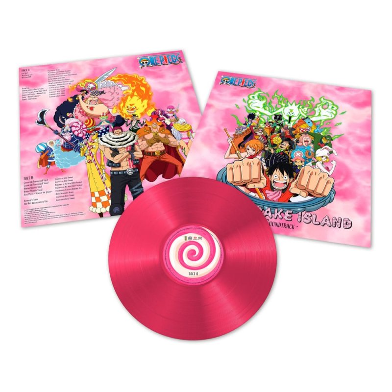 One Piece : Whole Cake Island - Original Soundtrack - 1-LP Pink Color Vinyl
