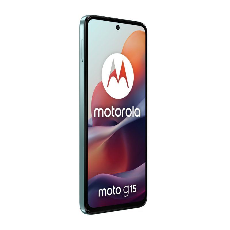 Motorola moto g15 17,1 cm (6.72") Double SIM Android 15 4G USB Type-C 8 Go 512 Go 5200 mAh Bleu clair