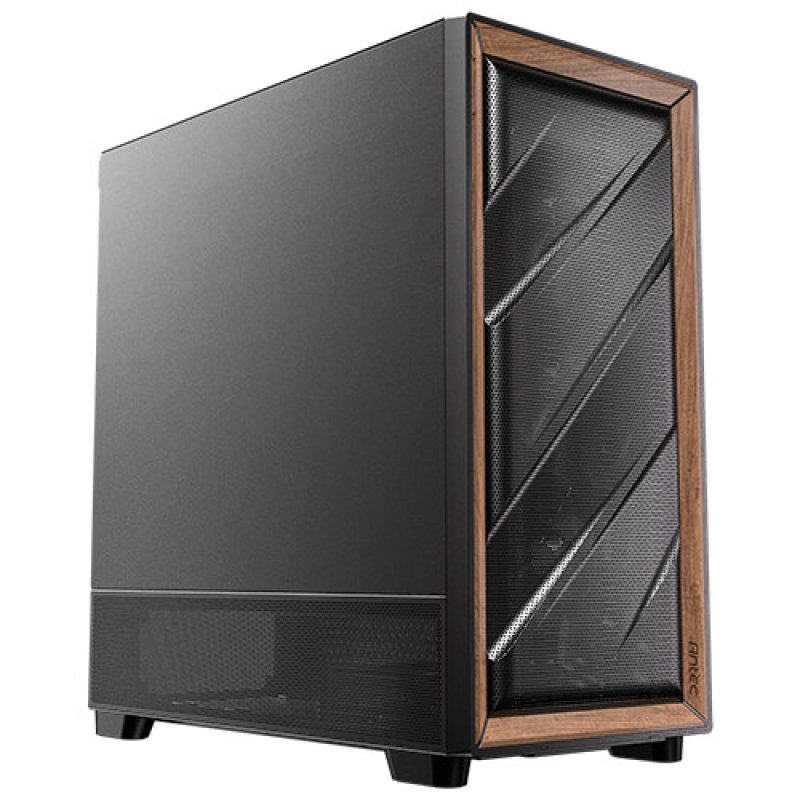 Antec FLUX SE Midi Tower Noir, Bois