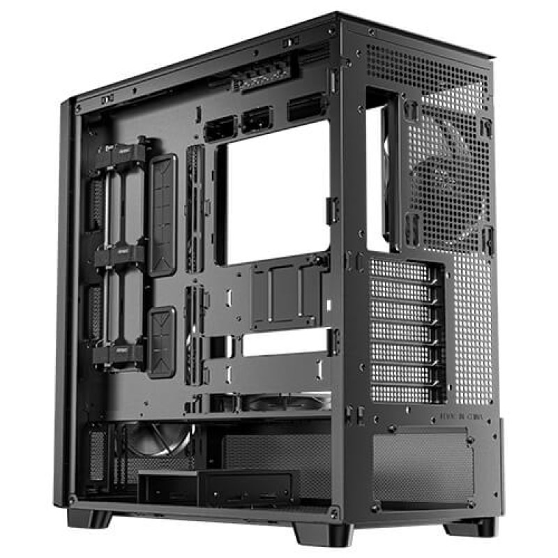 Antec FLUX SE Midi Tower Noir, Bois