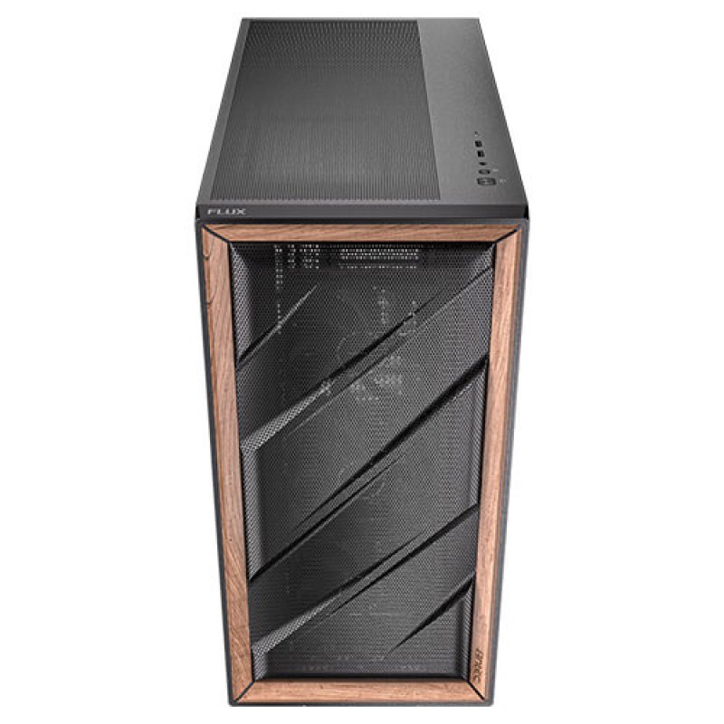 Antec FLUX SE Midi Tower Noir, Bois