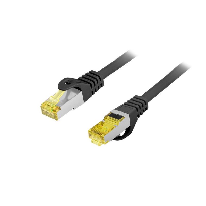 Equip Cat.6A S/FTP Outdoor Patch Cable, 1.0m, Black