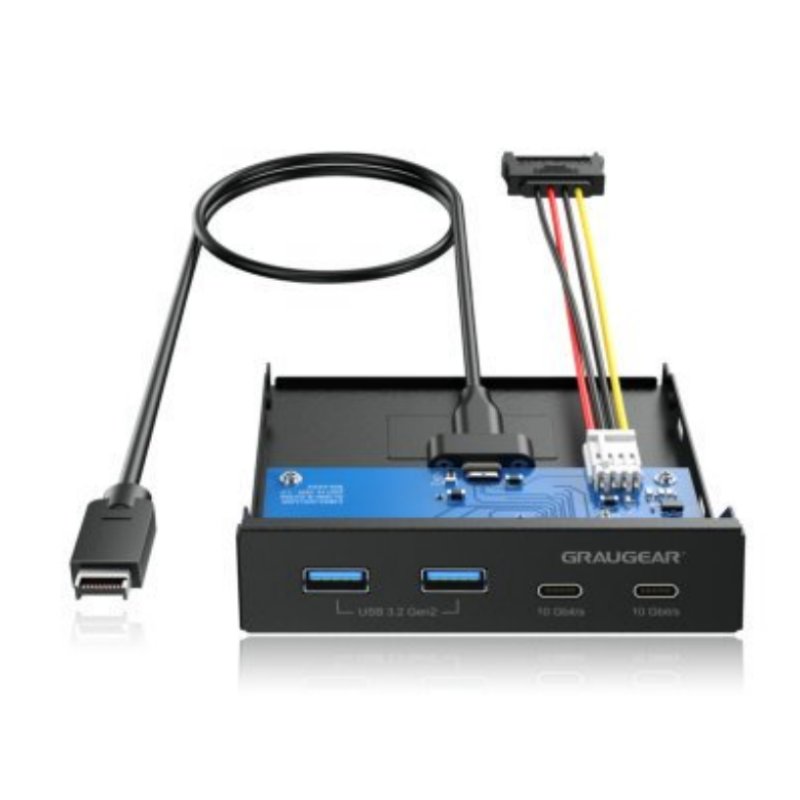 GRAUGEAR G-MP02 Compartiment pour ordinateur Universel Façade