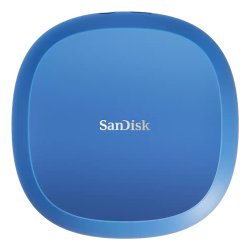 SanDisk SDSSDT40C-4T00-E25 lecteur à circuits intégrés externe 4 To USB Type-C 3.2 Gen 2 (3.1 Gen 2) Bleu