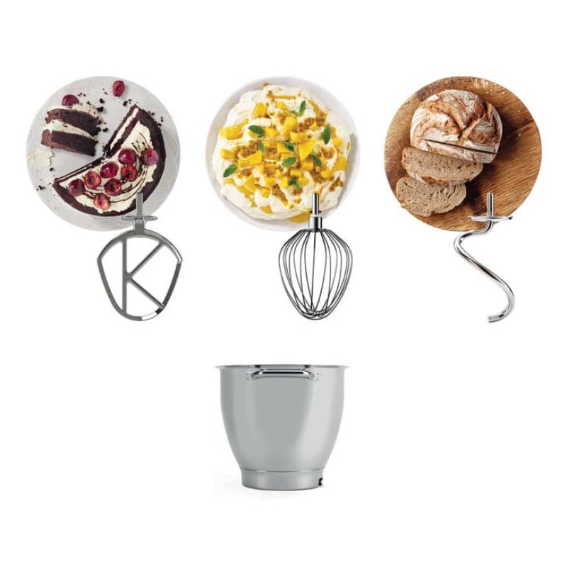 Kenwood Chef XL Pro robot de cuisine 1700 W 6,7 L Argent