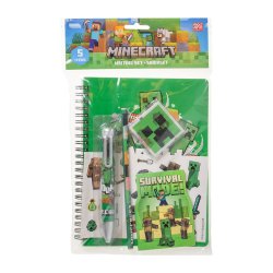 Stor - Minecraft Writing Set w/ multi-col. pen (166506128)
