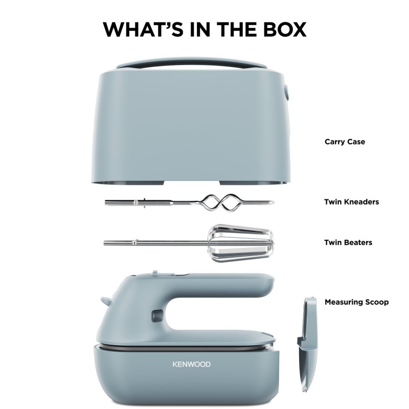 Kenwood Handmixer HMP40.000GY 350W