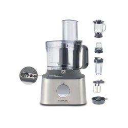 Kenwood MultiPro Compact FDM316SS food processor 800 W 2 L Grey Built-in scales