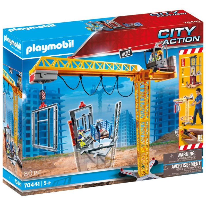 Playmobil City Life Grue radio-commandée