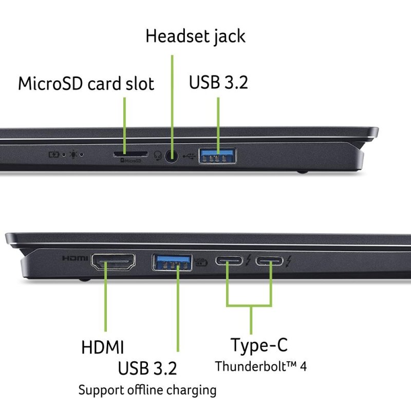 Acer Swift Go 16 OLED (SFG16-73-50V6) 16,0" WUXGA , OLED, 120Hz, Intel Ultra 5-225H, 16GB RAM, 512GB SSD, Windows 11