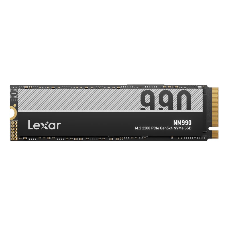 Lexar NM990 SSD 4TB M.2 2280 PCIe Gen5 NVMe Internes Solid-State-Module