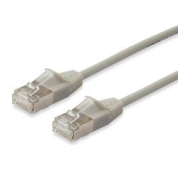 Equip Cat.6A F/FTP Slim Patch Cable, 7.5m, Beige