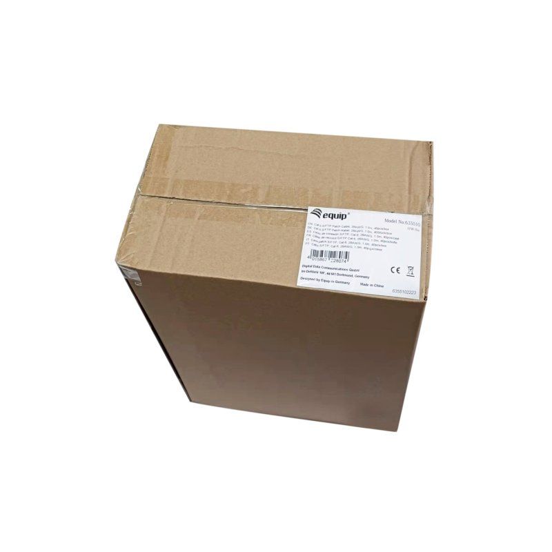 Equip Patchkabel Cat6 40x/set S/FTP 2xRJ45 1.00m ws LSZH