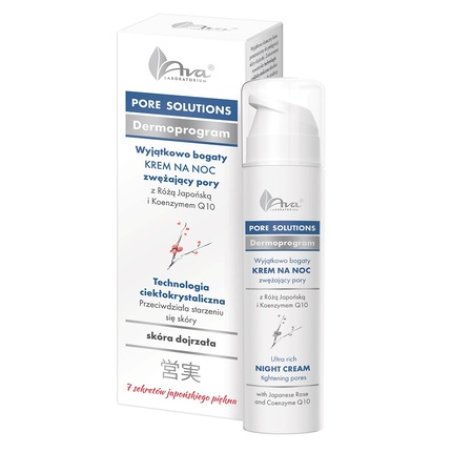 Ava Laboratorium Pore Solutions Night Cream Reducing Pores 50ml