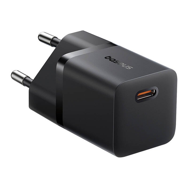 Baseus P10110909113-00 USB-C GaN5 mini 25W mains charger Black