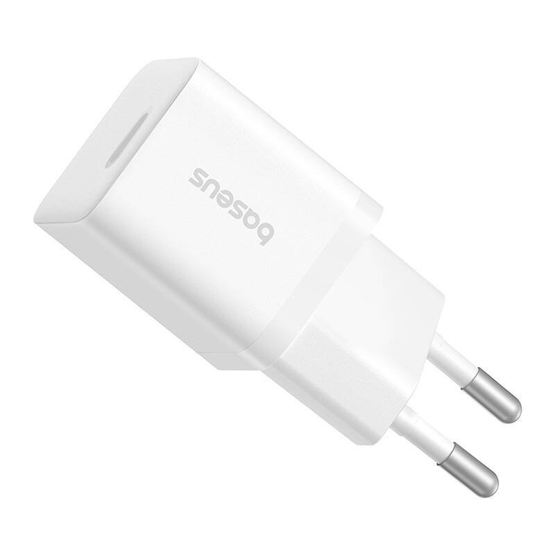 Baseus P10110909213-00 USB-C GaN5 mini 25W mains charger White