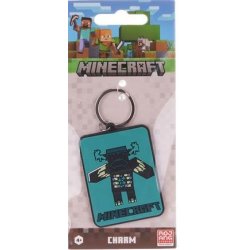 MINECRAFT - Buffalo - Porte-clés en Caoutchou