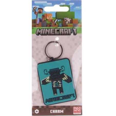 MINECRAFT - Buffalo - Porte-clés en Caoutchou