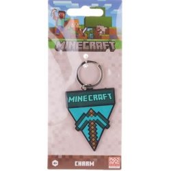MINECRAFT - Axe - Porte-clés en Caoutchou
