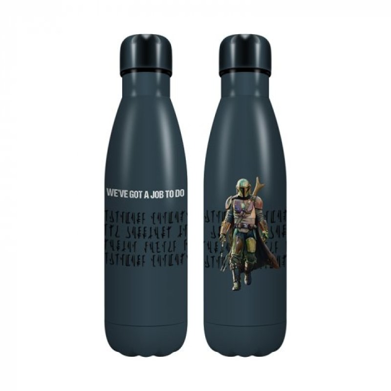 STAR WARS - Mandalorian - Bouteille en métal