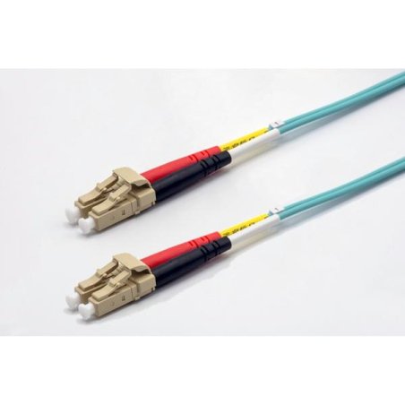7m LC-UPC/LC-UPC 50/125 OM3 2.0mm LS0H aqua zip cord