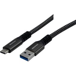 DACOMEX USB3.2 Gen1 A-C CORD 15W METAL SHELL BRAID GRS - 5m