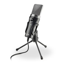Microphone sur pied NGS MS120 USB (Noir)