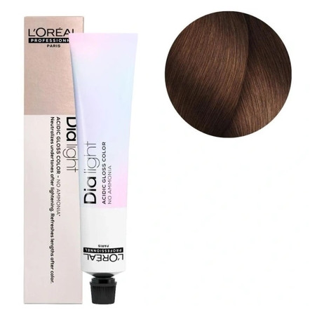 L'Oreal Professionnel Dia Light Hair Color 50ml 6.35 Dark Golden Mahogany Blonde