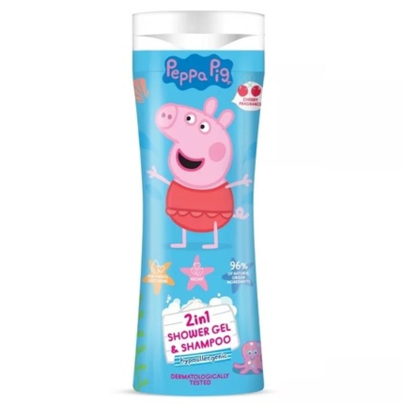 PEPPA PIG Shower Gel 2-in-1 Cherry 300ml