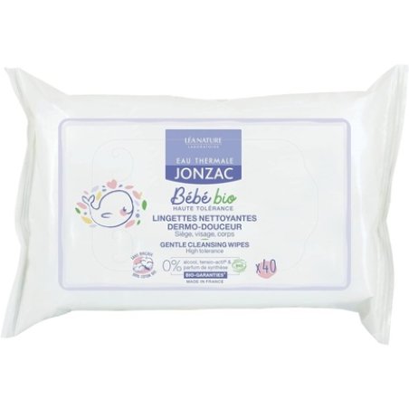 EAU THERMALE JONZAC Organic Dermo-Douceur Cleansing Wipes