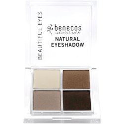 Benecos Natural Cosmetics Quattro Eyeshadow Palette Vegan Coffee