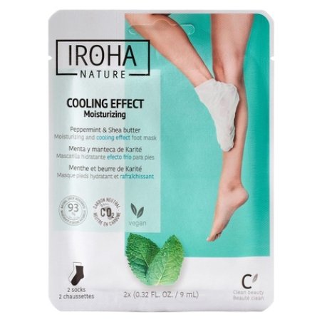 Iroha Nature Relaxing Socks for the Feet with Mint and Shea Butter