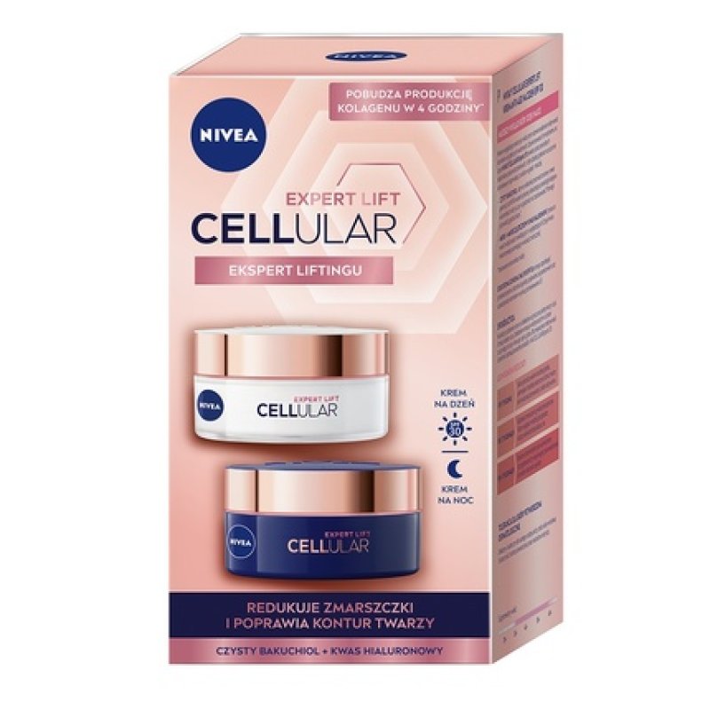 Nivea Cellular Expert Lift Spf30 Day Cream 50ml Night Anti-Aging Cream 50ml