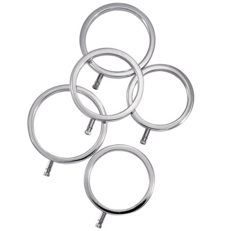 ELECTRASTIM - ELECTRARINGS METAL PENIS RINGS PACK OF 5
