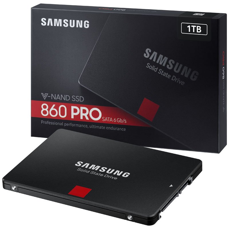 Samsung compatible 860 PRO MZ-76P1T0B - Solid-State-Disk - 1 TB - SATA 6Gb/s