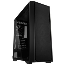 Raijintek compatible Ponos MS Midi-Tower - Tempered Glass, Mesh, noir