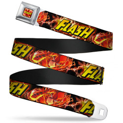 FLASH - Ceinture (XL) - 81/132 - 3,8 Cm - Red/Text