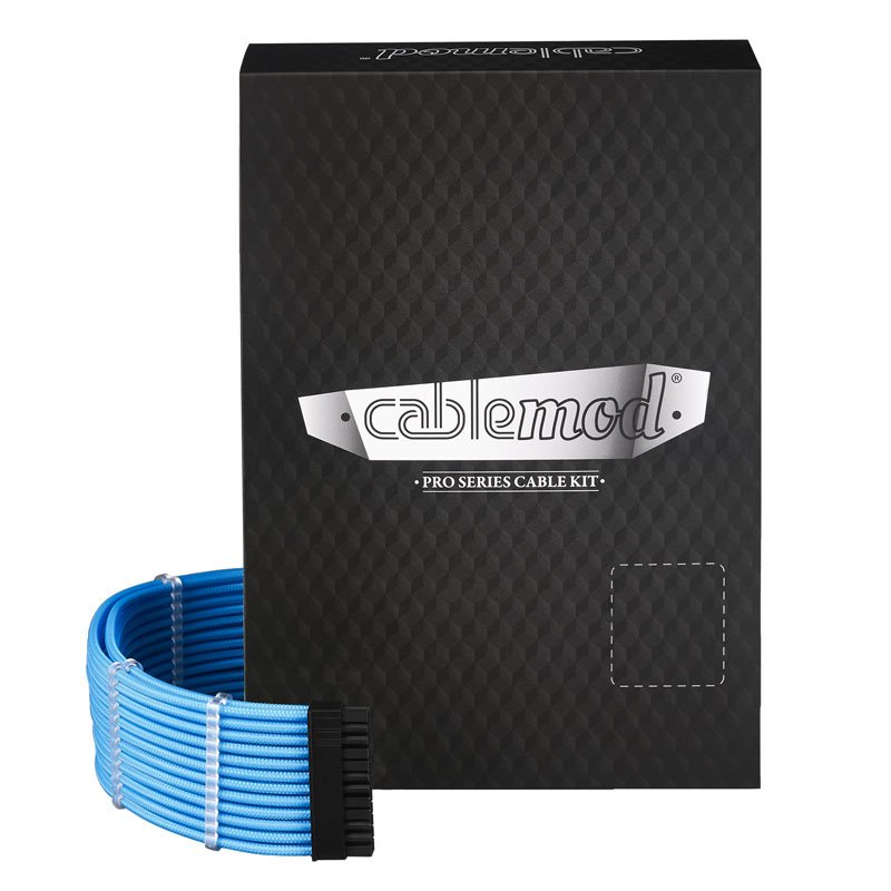 CableMod compatible PRO ModMesh C-Series RMi a RMx Cable Kit - Bleu