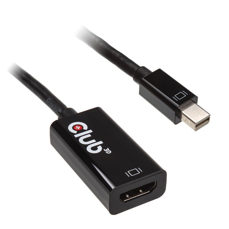 Club 3D compatible Video- / Audio-Adapter - DisplayPort / HDMI - 16.86 cm