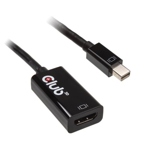Club 3D compatible Video- / Audio-Adapter - DisplayPort / HDMI - 16.86 cm