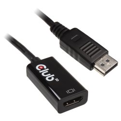 CLUB3D DisplayPort 1.4 to HDMI 2.0b HDR Active Adapter