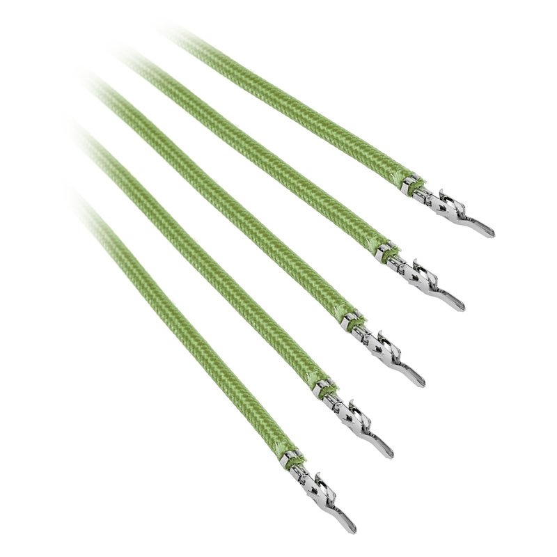 BitFenix compatible Alchemy 2.0 PSU Cable, 5x 60cm - hellgrün